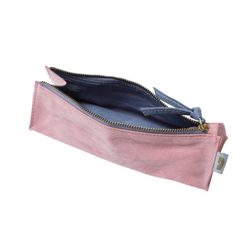 Rössler Papier 13821537630 - Federmäppchen Velvet Blush, 21 x 7 x 6 cm, Federtasche aus Baumwollsamt von Rössler Papier