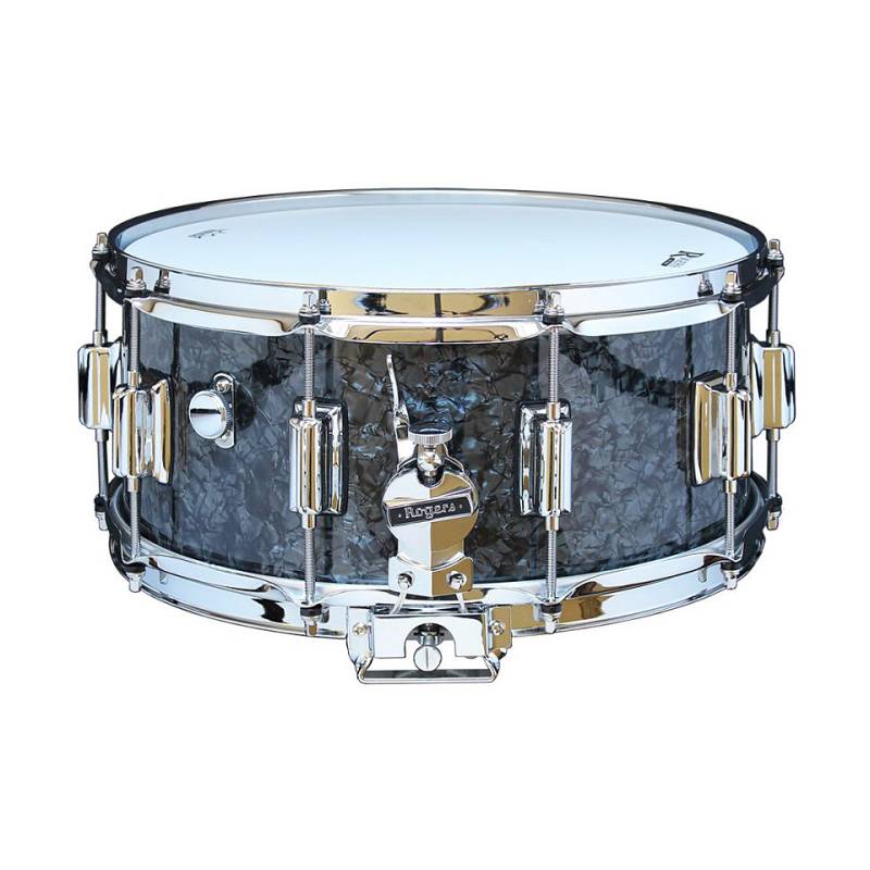 Rogers Dyna-Sonic 14" x 6,5" Model 37 Beavertail Snare Black Diamond von Rogers