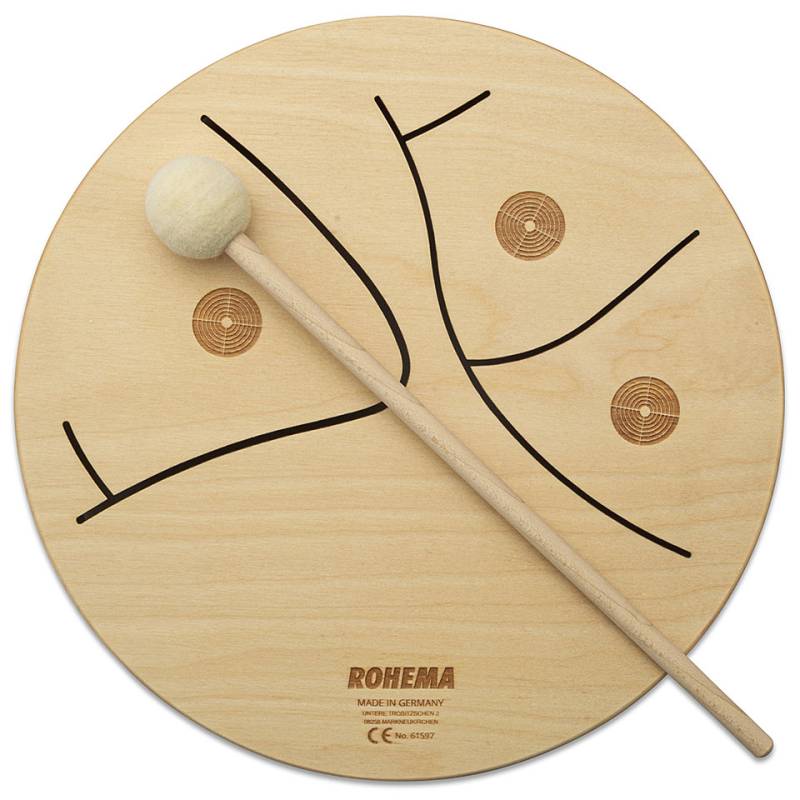 Rohema 3 Tone Wooden Drum Weitere Percussion von Rohema