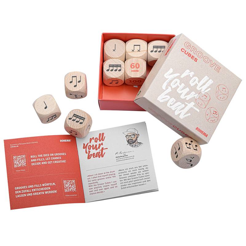 Rohema Groove Cubes Roll your Beat Spiel von Rohema