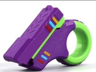 Fidget Toy Pistole Mini Gun Fidget Toys Erwachsene Stressabbau Erfindung Spielzeug für Jugendliche Erwachsene, Kinder Fingerspiele, Mode Sinn Einzigartige Unterhaltung Design von Roinaid