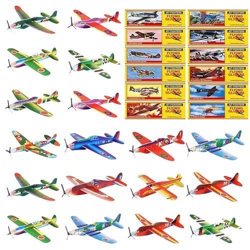 12 Stück Gleitflugzeuge Set Styroporflieger Flugzeuge Modell, Flieger Styropor Kinder Styropor Flugzeuge Gleitflugzeuge für Kinder Gleiter Flieger für Kindergeburtstag Gastgeschenke 12 Stück Gleitflugzeuge Set Styroporflieger Flugzeuge Modell, Flieger Styropor Kinder Styropor Flugzeuge Gleitflugzeuge für Kinder Gleiter Flieger für Kindergeburtstag Gastgeschenke von Roinaid