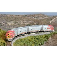 Rokuhan 7297642 Z Shorty EMD F7 ATSF 2 Car Set ATSF von Rokuhan