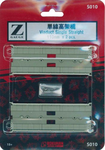 Spur Z S010 Viadukt eingleisig 110mm (2 Stck.) (Japan-Import) von Rokuhan