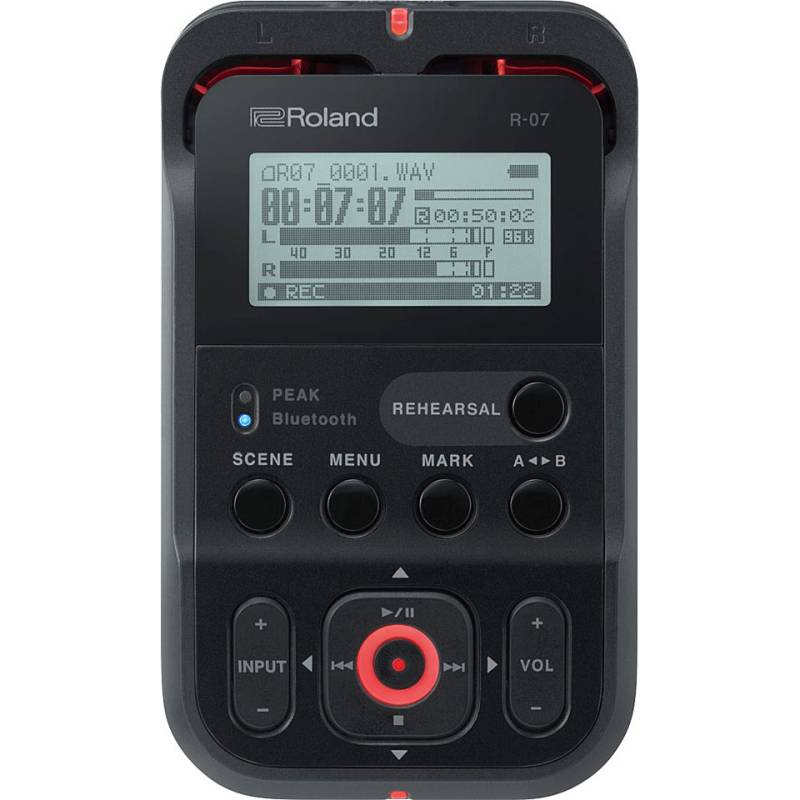 Roland R-07 BK Digital Audio Recorder von Roland