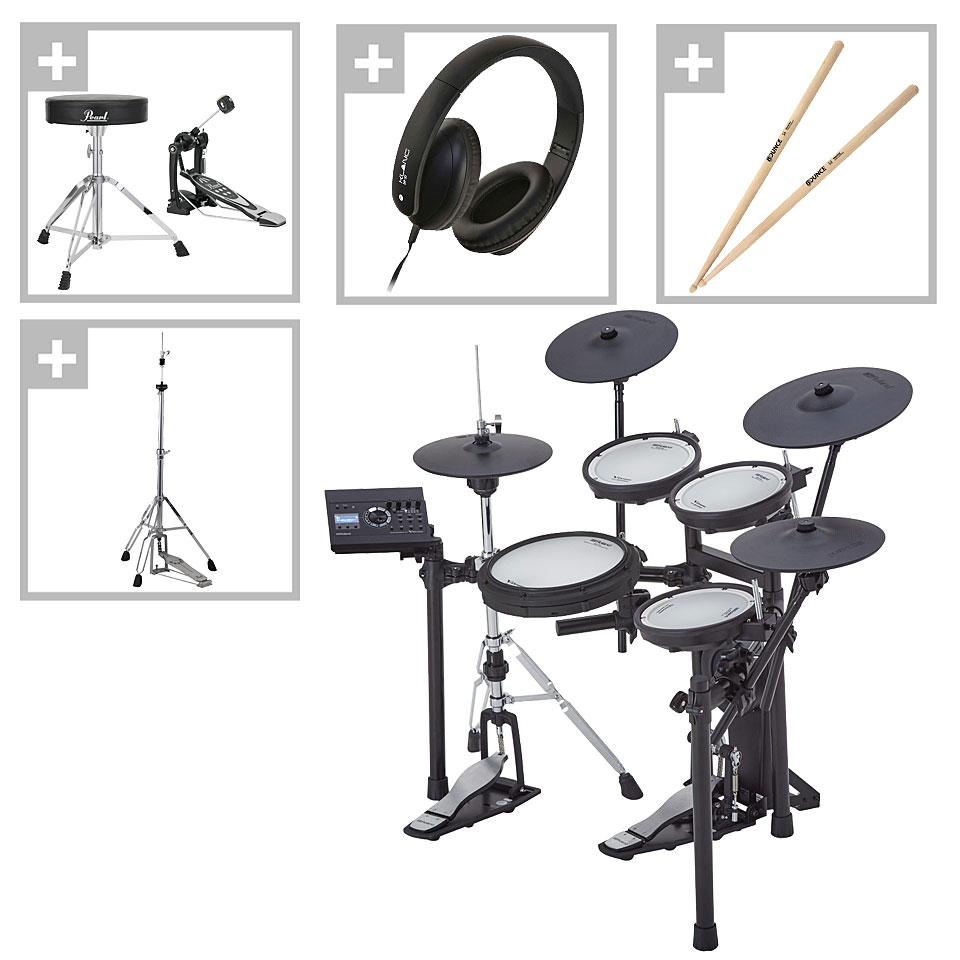 Roland V-Drums Series TD-17KVX2 E-Drum Set Bundle E-Drum Set von Roland