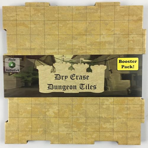 Dry Erase Dungeon Tiles - Earthtone Square Booster Pack von Role 4 Initiative