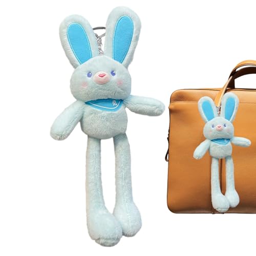 Kaninchen-Plüschtier – Kaninchen-Schlüsselanhänger. Ich Ziehe Kaninchen-Plüschtiere Hoch, Pull The Rabbit Basket Stuffers, Weiche Plüschtiere, Stressabbau-Kaninchenspielzeug, Geburtstags-Ostergeschenk von Rolempon