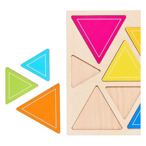 Rolf - Relief Houten Vormenpuzzel Ontdek Driekhoeken, 10st. Rolf - Relief Houten Vormenpuzzel Ontdek Driekhoeken, 10st. von Rolf