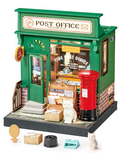 Rolife DIY Mini Haus Gebäude Miniatur Kit Century Post Office von Rolife