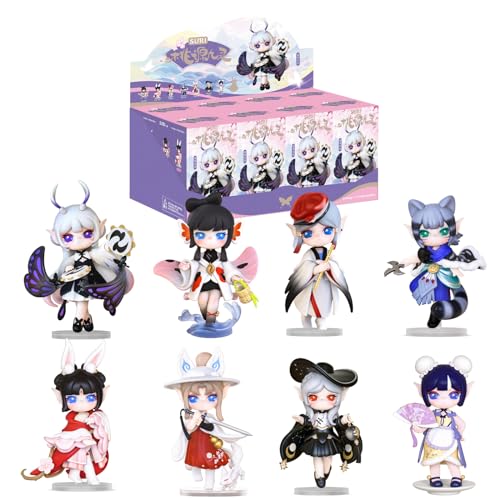 Rolife Suri Blinde Kiste-Adventskalender Niedliche Japanische Anime Figur-The Peach Blossom Spring-Kawaii Figuren Blind Bags Kreatives Geschenk für Mädchen und Frauen (Ganze Reihe) von Rolife