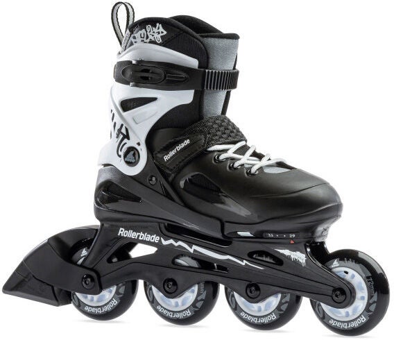 Rollerblade Fury Inlineskates 210, Schwarz/Weiß von Rollerblade