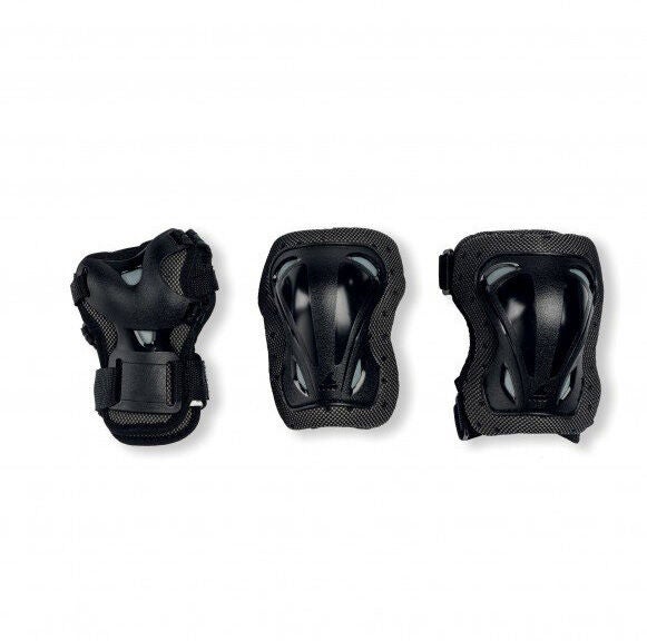 Rollerblade Schutzset Junior 3er-Pack XXS, Schwarz von Rollerblade