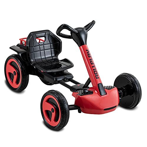 ROLLPLAY Flex XL (Gokart für Kinder, Kinderfahrzeug zusammenklappbar, bis zu 8 km/h, ab 5 Jahre, 12 Volt Batterie) 35441 von Rollplay