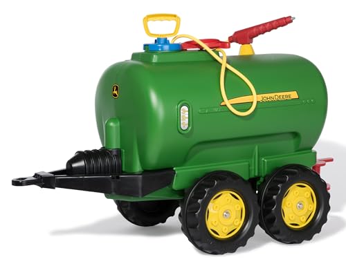 ROLLY TOYS John Deere rollyTanker Tankwagen (für Kinder 3-10 Jahre, mit Pumpe und Spritze, 30 Liter, Auslaufhahn) 122752, Single, grün, XXXXX-Large von Rolly Toys