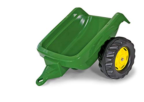 Rolly Kid 121748 - Einachsanhänger, grün, 65cm von rollytoys