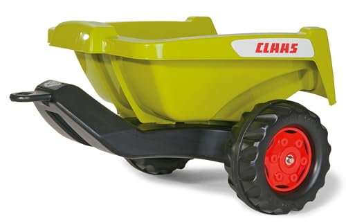 Rolly Toys 12/885/3 Claas rollyKipper II Anhänger (Alter 2,5-10 Jahre, Einachsanhänger, Kippfunktion) 128853, Single, grün, 34.5 cm × 45 cm × 60 cm von ROLLY