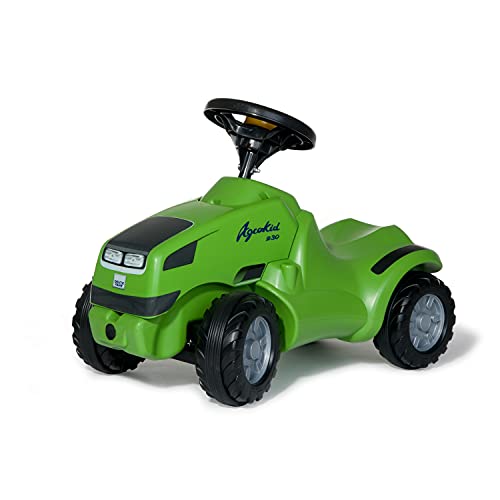 Rolly Toys 13 210 2 Toys Babyrutscher rollyMinitrac Deutz Agrokid (mit Ablagefach, ergonomische Fahrzeugkontur, Lenkrad mit Hupe, ab 1 ½ Jahren geeignet) 132102 von ROLLY TOYS