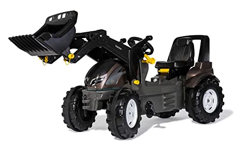 Rolly Toys Trettraktor rollyFarmtrac Premium 730056 (inkl. rollyTrac Lader, von 3-8 Jahre, mit Flüsterlaufreifen; Sitz längen- und höhenverstellbar) von Rolly Toys