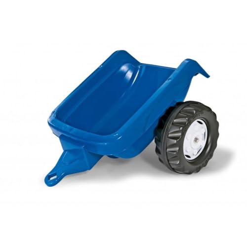 Rolly Toys rollyKid Anhänger blau (57,02 x 46,48 x 26,42 cm, Alter: 2 ½ - 10 Jahre, Einachsanhänger, belastbar bis max. 15 kg) 12 176 2 von Rolly Toys