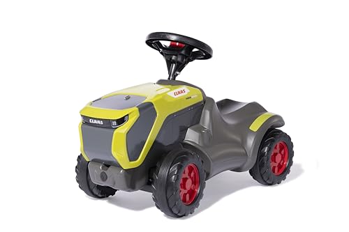 Rolly Toys rollyMinitrac CLAAS Xerion 12.650 (Länge x Breite x Höhe 610 x 300 x 410 mm, für 1½ bis 4 Jahre, Grün/Grau, Ablagefach, Flüsterlaufreifen, Heckkupplung, Babyrutscher) 135905 von Rolly Toys