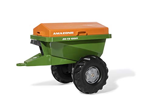 Rolly Toys 125104 e rollyStreumax Amazone Streuanhänger für Trettraktor (von 3-10 Jahren, ABN. Abdeckung, Streugutmulde) von Rolly Toys