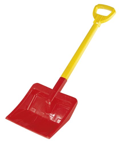 Rolly Toys rollyShovel Kinderschaufel rot/gelb (Kunststoffschaufel, Sandschaufel für Kinder, Schneeschaufel) 379675 von ROLLY TOYS