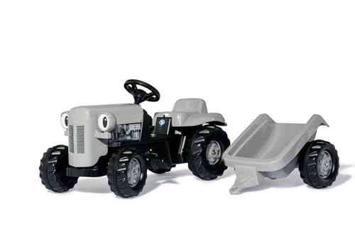 rolly toys | rollyKid Little Grey Fergie | Kinder Trettraktor mit Anhänger | 014941, 133 x 50 x 46 cm von KETTLER