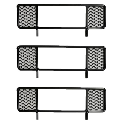 Ronlok 3X Metall Anti-Kollisions Schutz Net Mittelzaun Gitter Front StoßStange für 1/12 MN D90 D91 D99S RC Auto Upgrade Teile ZubehöR von Ronlok