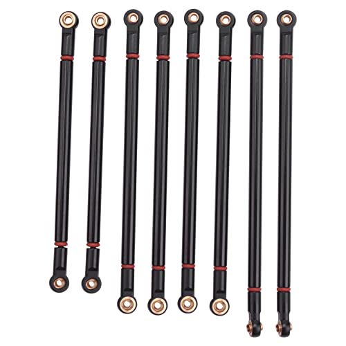 Ronlok 8 Stück/Set Metal Link Rod 313 mm Radstandkostüm für Axial SCX10 1/10 RC Autoteile von Ronlok