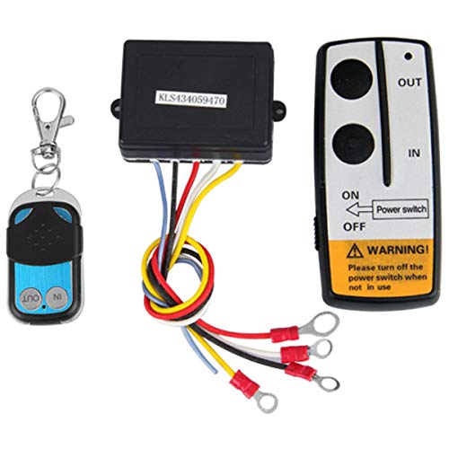 Ronlok Set mit kabelloser Fernbedienung für Seilwinde, 12 V, 12 V, 50 Fuß für ATV Warn Ramsey von Ronlok