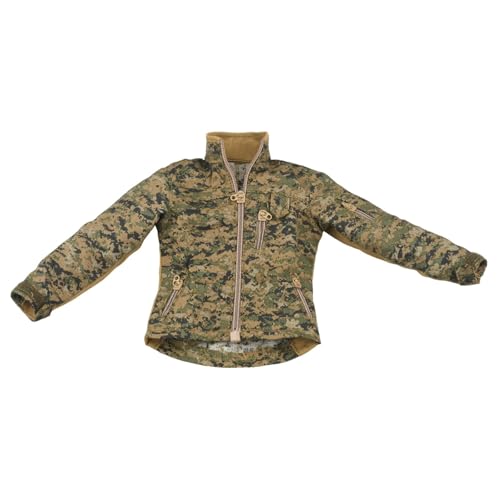 Ronyme 1/6 männliche Actionfiguren Jacke Puppenkleidung Körper Puppenkleidung Modell Mode Kostüm Uniform Jacke für 12 Zoll Figurkörper von Ronyme