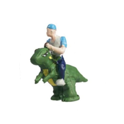 Ronyme 1/64 Dinosaurierfigur, Miniatur-Dinosaurier-Actionfigur, Sammlerstück aus Kunstharz, Mini-Dinosaurier-Spielzeug, Dinosaurier-Modell für das Puppenhaus, kleiner Dinosaurier von Ronyme