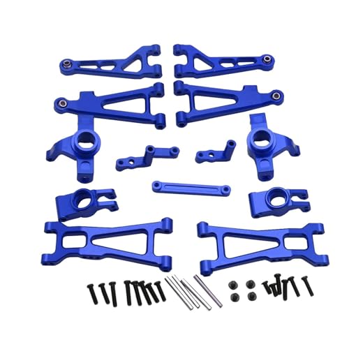 Ronyme 1:16 RC Auto Ersatzteile Aluminium Fernbedienung Auto Teile Ersatz Reparatur Teile fürfür 16208 16209 Einfach Installieren, Blau von Ronyme