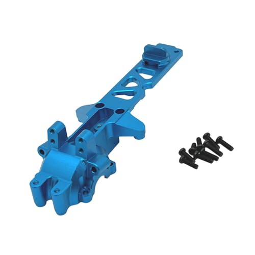 Ronyme 1:16 RC Auto Getriebe Abdeckung Upgrade Teil Metall Hinten Differential Fall Abdeckung für 16207 16208 M162 M163 H6V3 Zubehör, BLAU von Ronyme