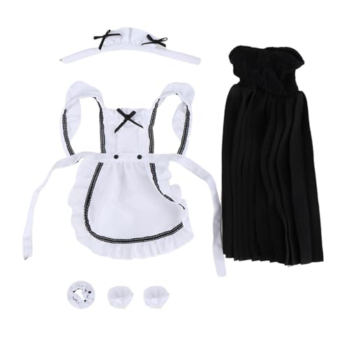 Ronyme 1:6 Dienstmädchen-Kleid, Outfit, modisches Cosplay, Damenkleidung, Rock für 12-Zoll-Figuren, Zubehör, Körperbemalung von Ronyme