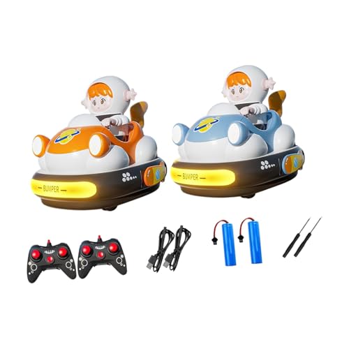 Ronyme 2 Stücke RC Speed Autos Kleinkinder Ferngesteuerte Autos Robuste Kinder RC Cartoon Autos für Kinder ab 6 Jahren Kindergeburtstag von Ronyme