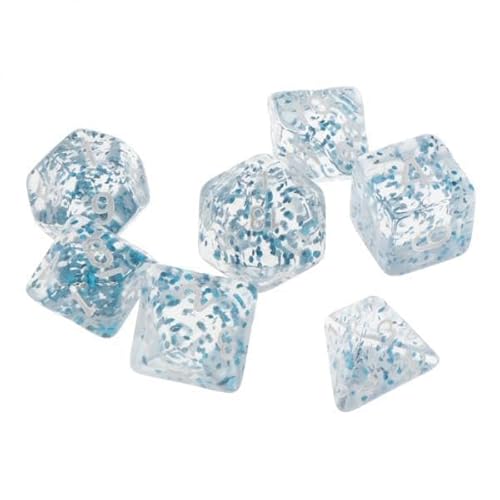 Ronyme 2x7/Set Polyedrisches Würfelset Aus für Dungeons and Dragons Spielspielzeug Stil 9, wie beschrieben, 2 STK von Ronyme