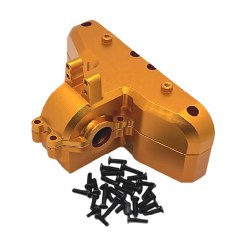 Ronyme Aluminiumlegierung 1/14 RC-Auto-Hinterradgetriebeabdeckung Ersatzteile 14301 RC-Autofahrzeuge, Gold von Ronyme