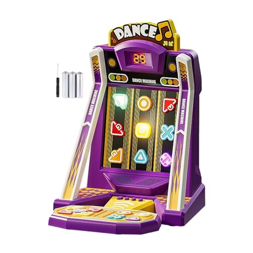 Ronyme Fingertanzspiel, schnelles Push-Spiel, sensorisches Spielzeug, elektronisch, kreative Arcade-Spiele, leuchtendes Zappelspiel für Kinder, Jungen und , violett von Ronyme