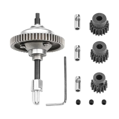 Ronyme Mitteldifferential-Kit RC-Differentialgetriebe 15T 17T 19T Getriebekomponente für Slash 4x4 Hoss 4x4 4x4 1:10 von Ronyme