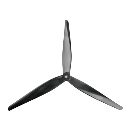 Ronyme Propeller Prop Drone Zubehör Hohe Geschwindigkeit, Professionelle, 3-Blatt Einfach zu Installierende Ersatzteile RC Propeller Flugzeugteile, CCW von Ronyme