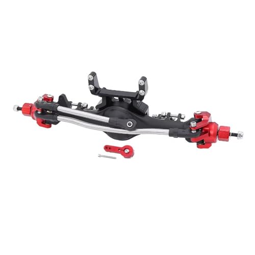 Ronyme RC-Crawler-Autoachsen, RC-Autozubehör, robuste Modifikation, vorne und hinten, gerade Achsen, Ersatzteile für SCX10 90046 1/10 RC-Auto, Vorderachsen von Ronyme