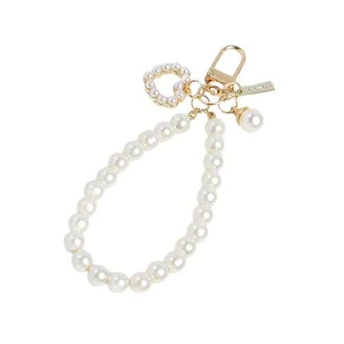 Ronyme Schlüsselanhänger mit Kunstperlen, für Geldbörse, Schlüsselhalter, Autozubehör, Dekoration, Herz Ronyme Schlüsselanhänger mit Kunstperlen, für Geldbörse, Schlüsselhalter, Autozubehör, Dekoration, Herz von Ronyme