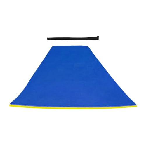 Ronyme Wasser-Schwimmmatte, Schwimmmatte, Bett, Pool-Schwimmfloß, Spielwasser-Erholungs-Lounge-Matratze, Schwimmunterlage für Bootspartys im Freien, Blau 110x40x3.3cm von Ronyme