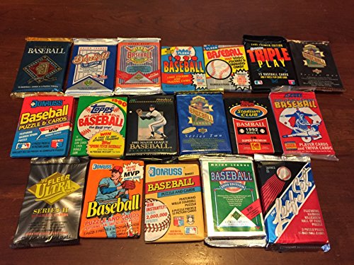 50 Original Unopened Packs of Vintage Baseball Cards (1986-1994) - Look for rookie cards, hall of famers, special inserts, and more!! von Rookies HQ