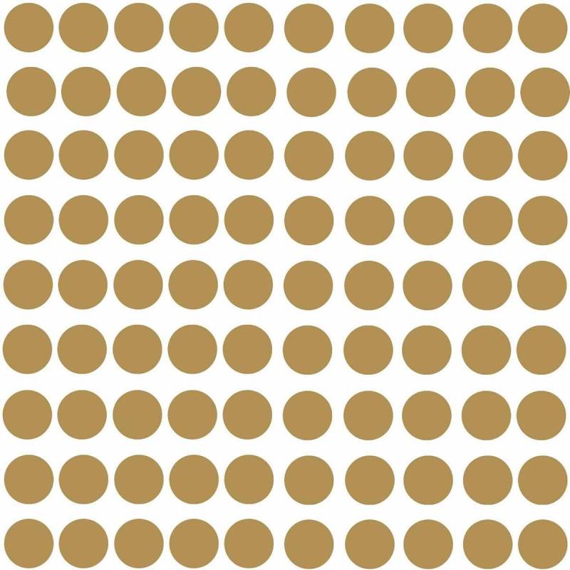 RoomMates Wallstickers Gold Confetti Dots von RoomMates