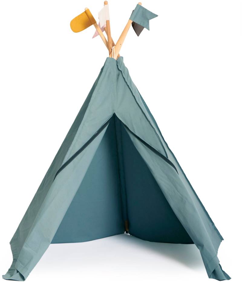 Roommate Hippie Tipi Spielzelt, Sea Grey von Roommate