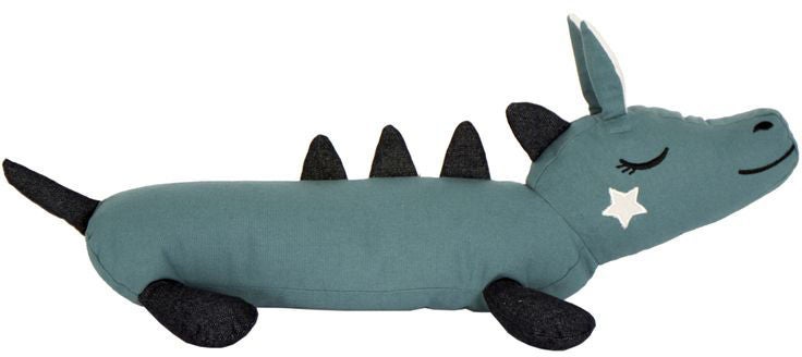 Roommate Plüschspielzeug Mini Drache 25 cm, Sea Grey von Roommate