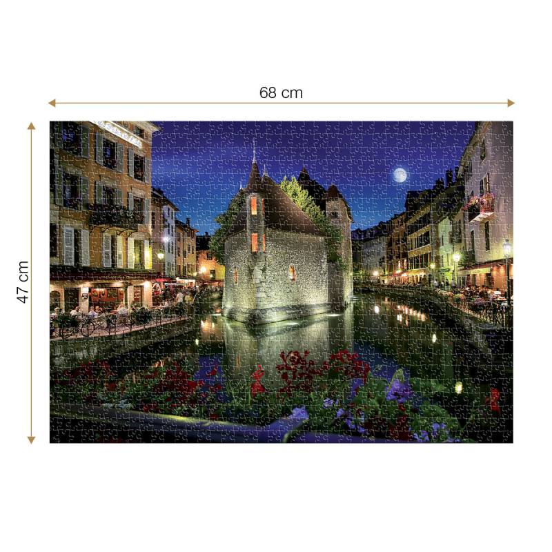 Roovi Annecy, France 1000 Teile Puzzle Roovi-70531 von Roovi